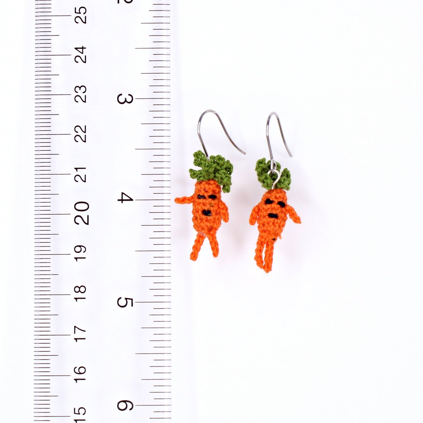 Carrot Man Earrings