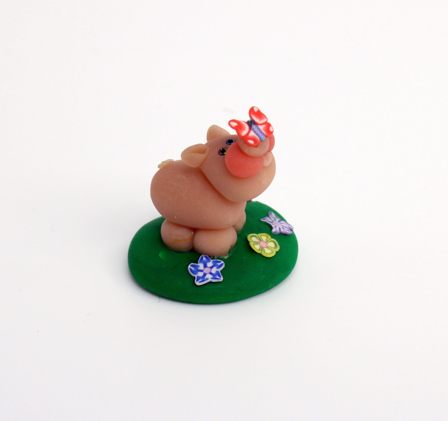 Pig with Butterfly