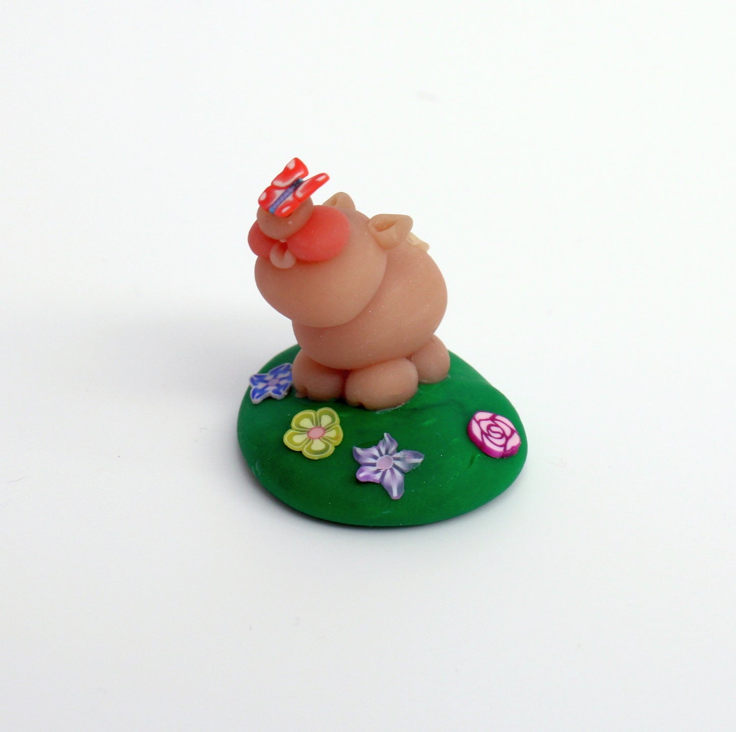 Pig with Butterfly