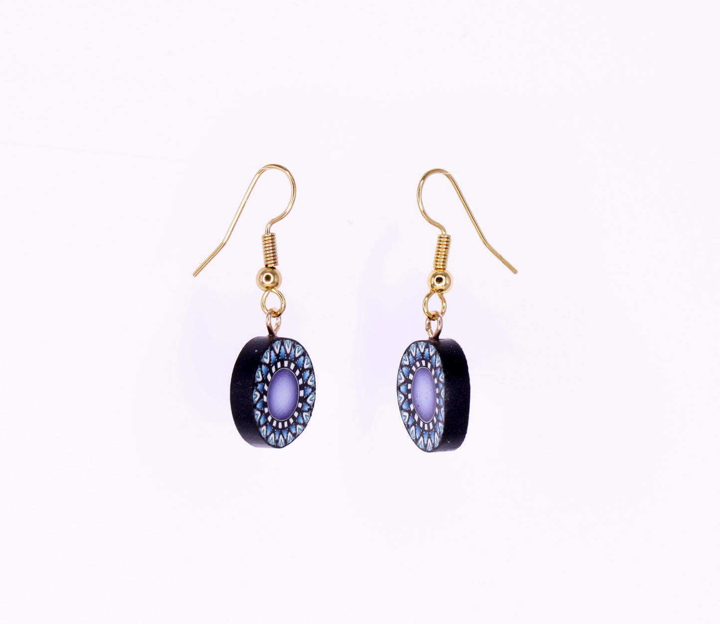 Blue Burst Earrings