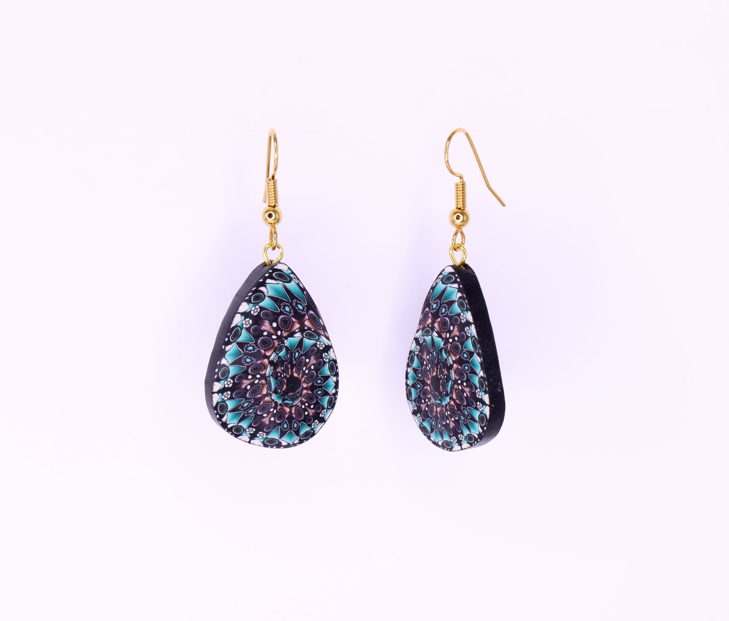 Psychedelic Swirl Earrings