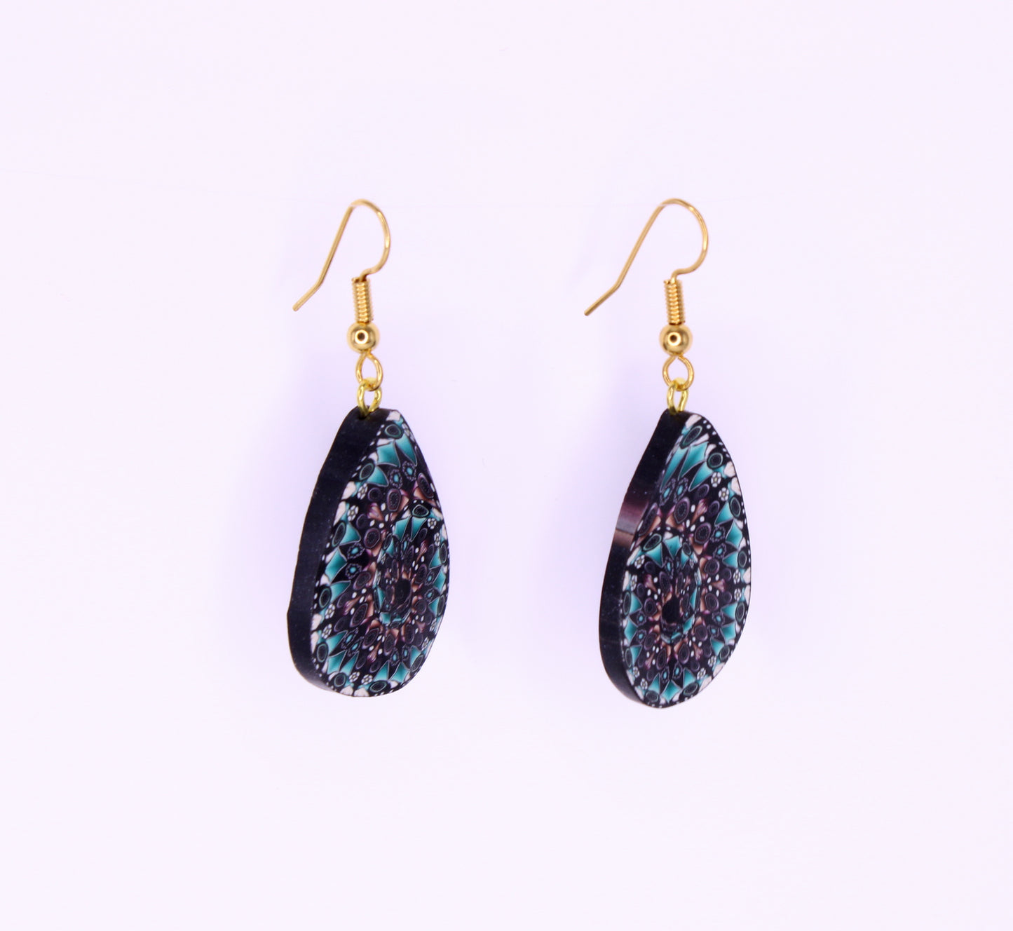 Psychedelic Swirl Earrings