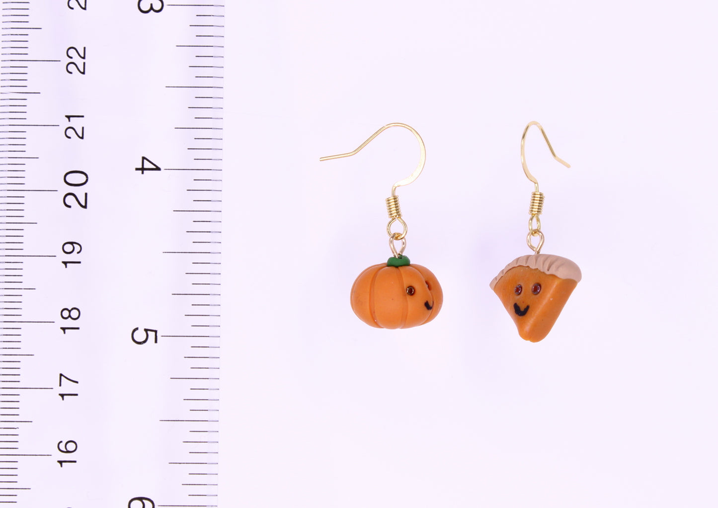 Pumpkin and Pie Earrings