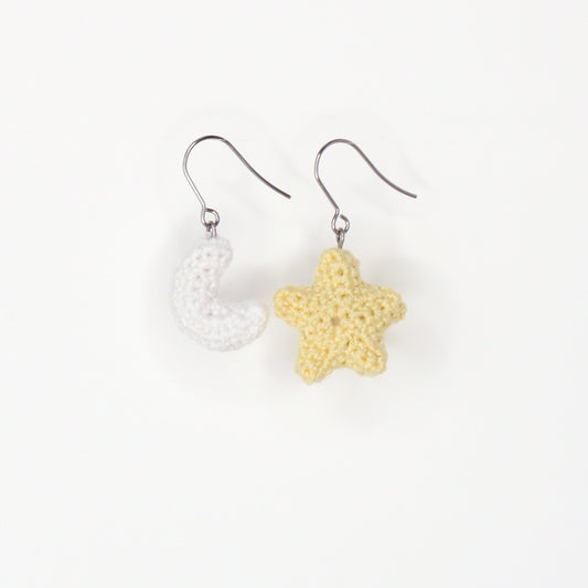 Stars and Moon Earrings