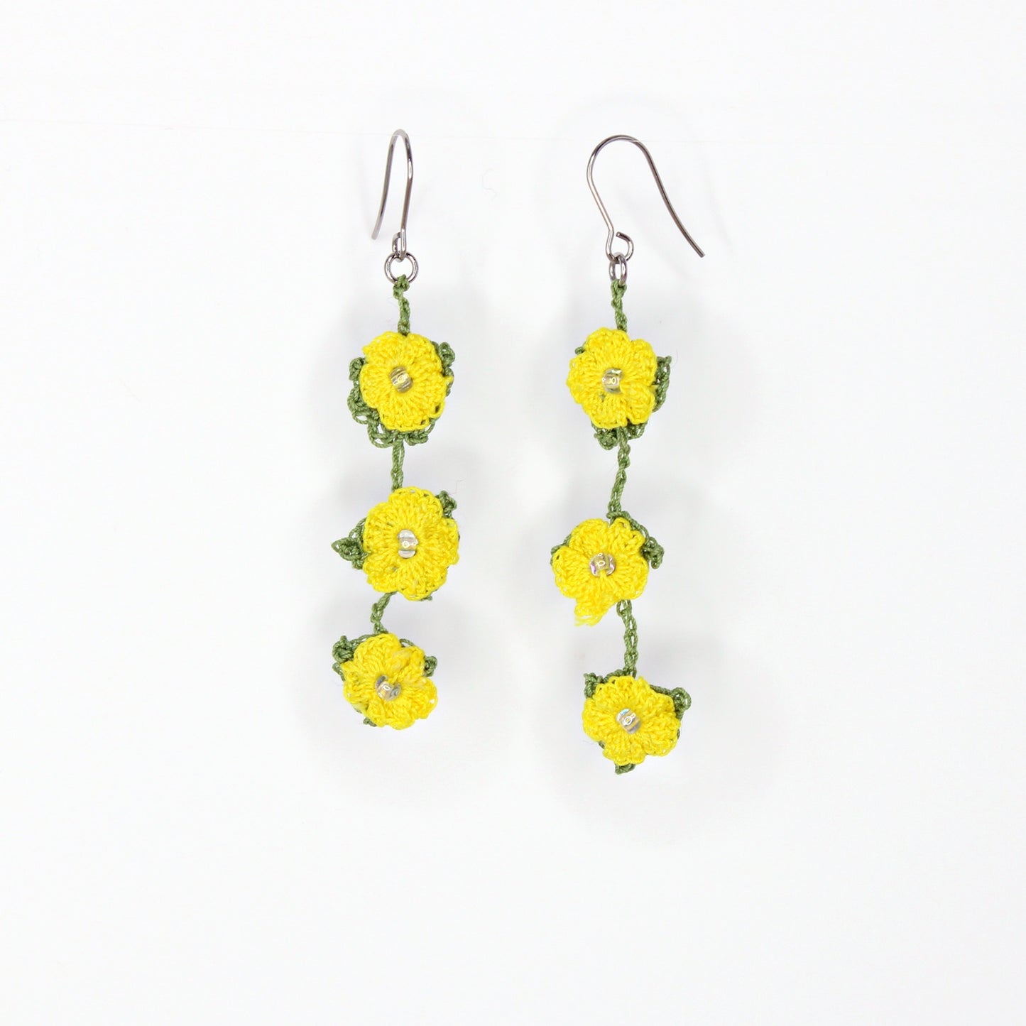 Flower Chain Earrings