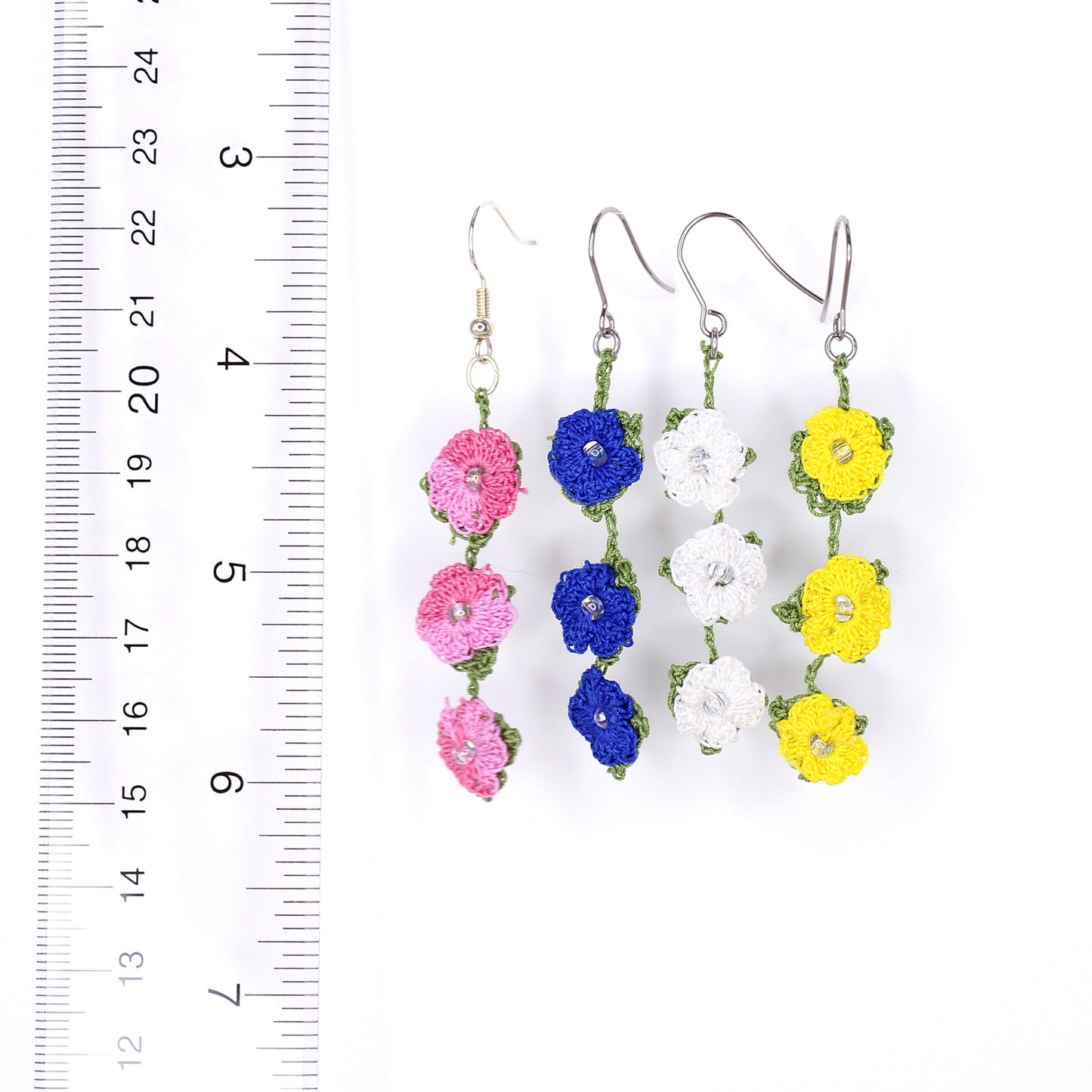 Flower Chain Earrings