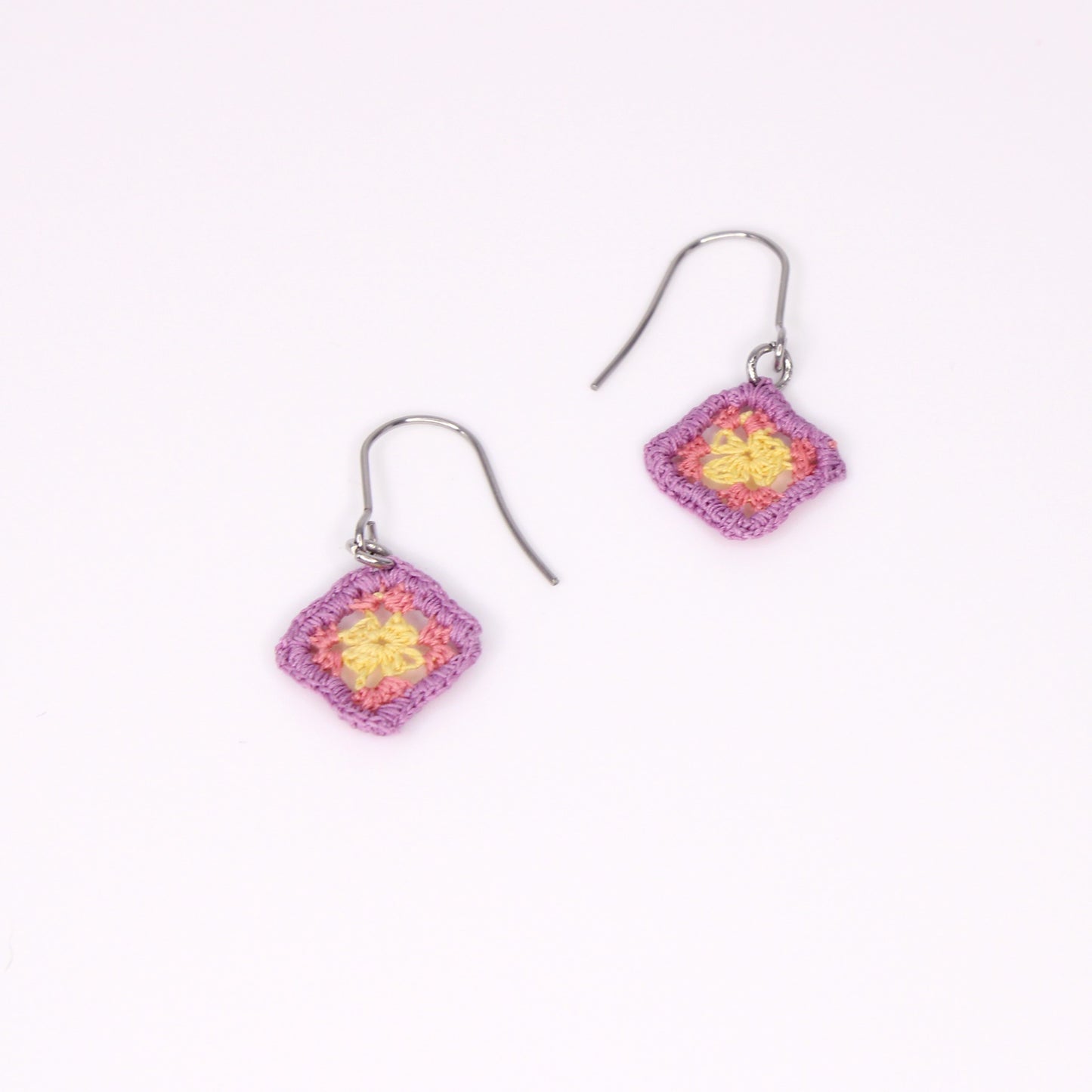 Granny Square Earrings