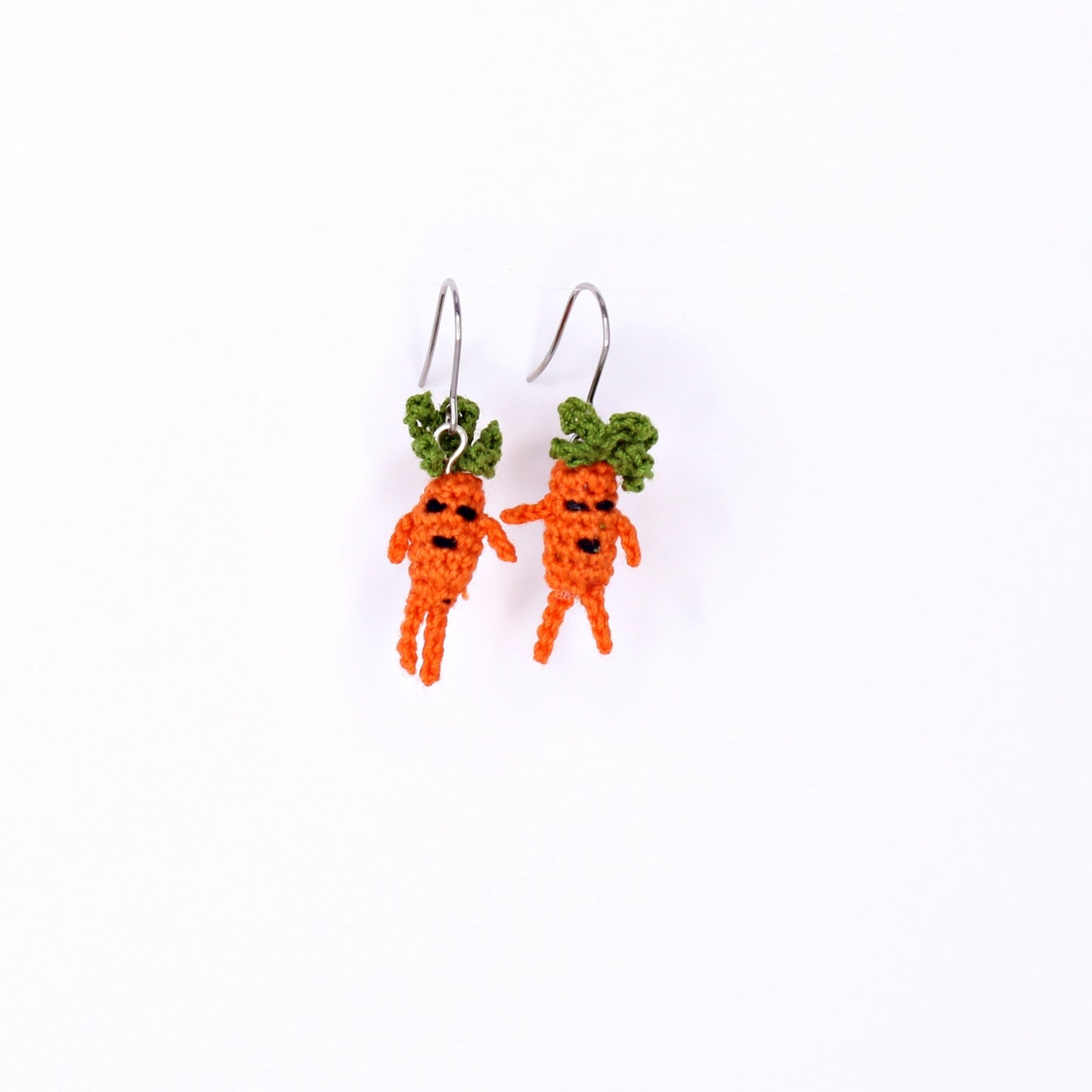 Carrot Man Earrings