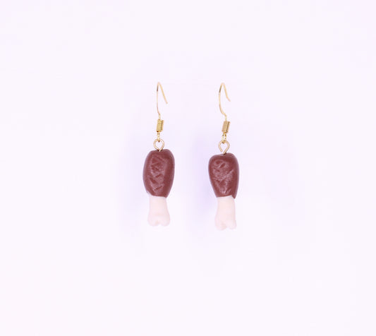 Meat on a Bone Earrings